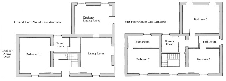 Casa Mandorlo Plan