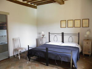 Casa Mandorlo, one of the ensuite bedrooms