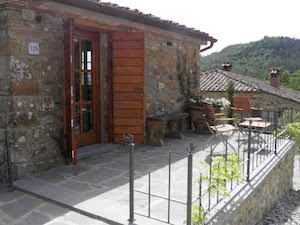 Casa Olivetto, the terrace